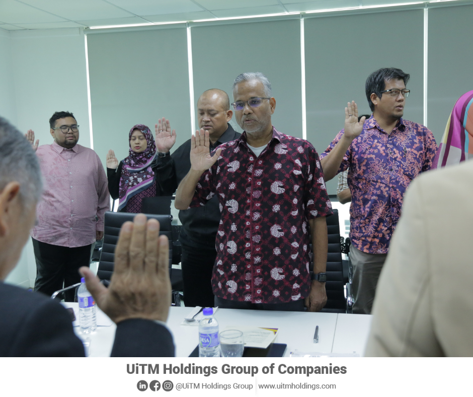 Majlis Ikrar Bebas Rasuah Kumpulan Syarikat UiTM Holdings