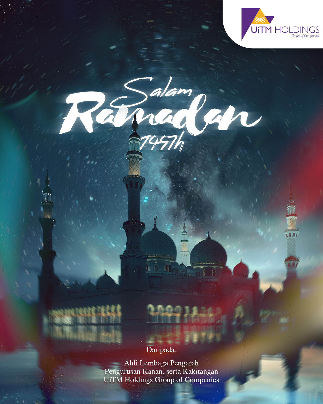 RAMADAN KAREEM: BERSAMA MENUJU KETAQWAAN