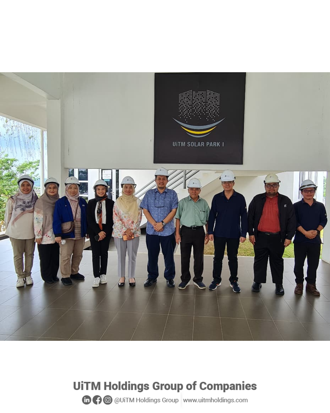 UiTM Energy and Facilities Sdn Bhd's BOD Meeting and Working Visits to USP I with UiTM Solar Research Institute