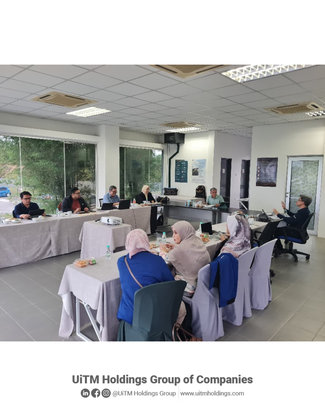 UiTM Energy and Facilities Sdn Bhd's BOD Meeting and Working Visits to USP I with UiTM Solar Research Institute